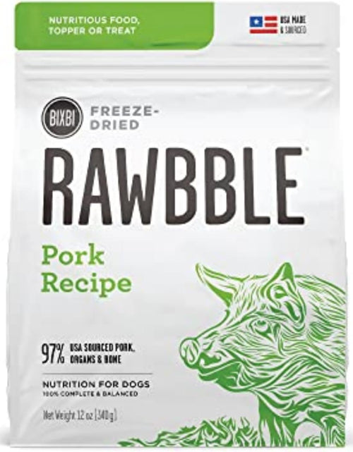 Load image into Gallery viewer, Rawbble Freeze Dried Dog Food | 7 Flavor Options | 3 Size Options
