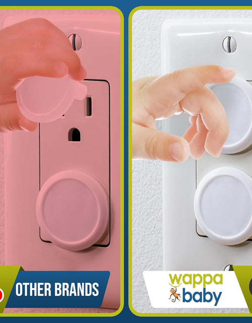 Load image into Gallery viewer, Outlet Covers Baby Proofing (50 Pack) Safe &amp; Secure Electric Plug Protectors | Sturdy Childproof Socket Covers for Home &amp; Office | Easy Installation | Protect Toddlers &amp; Babies | White
