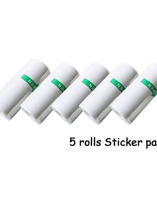 Load image into Gallery viewer, Mini Portable Thermal Printer Paper Photo Pocket Thermal Printer Printing Wireless BT Connect Printers 200Dpi Photo Lable

