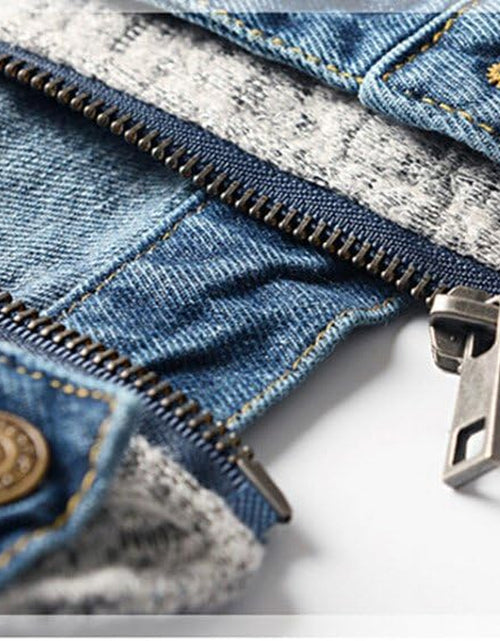 Load image into Gallery viewer, Boys' Basic Denim Trucker Jackets Children Fall Hoodies Trendy Jeans Coats
