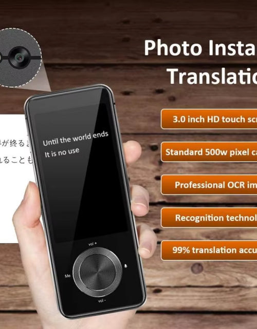 Load image into Gallery viewer, M9/M8 Language Translator Device 107 National Languages Intelligent Translator Real-Time Voice Recording Text Translation Device
