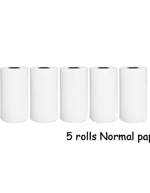 Load image into Gallery viewer, Mini Portable Thermal Printer Paper Photo Pocket Thermal Printer Printing Wireless BT Connect Printers 200Dpi Photo Lable
